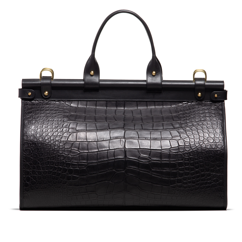 Alligator Carpetbag in american alligator