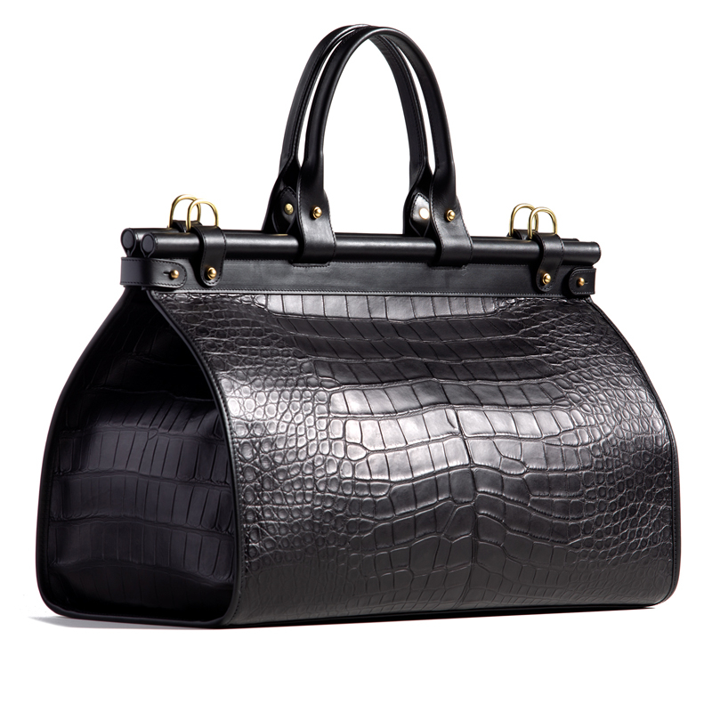 Alligator Carpetbag in american alligator
