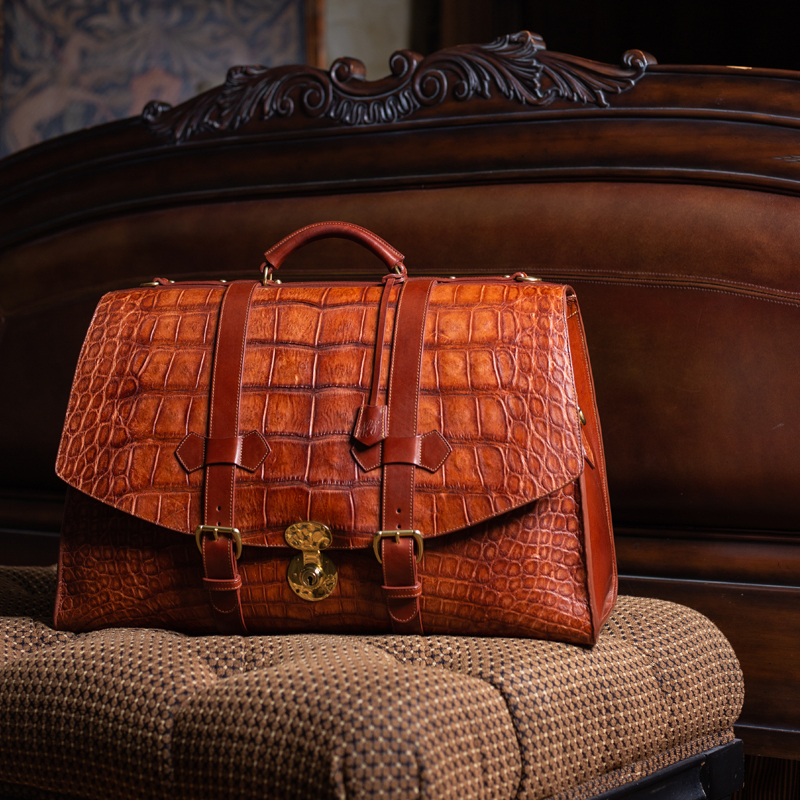 American Alligator Holdall in american alligator