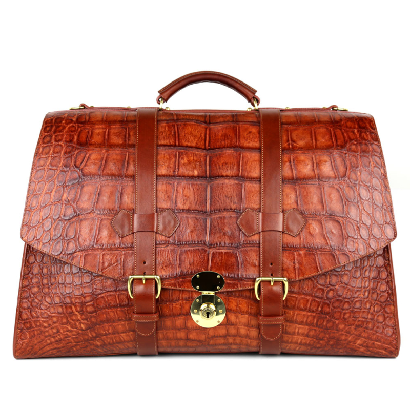 American Alligator Holdall in american alligator
