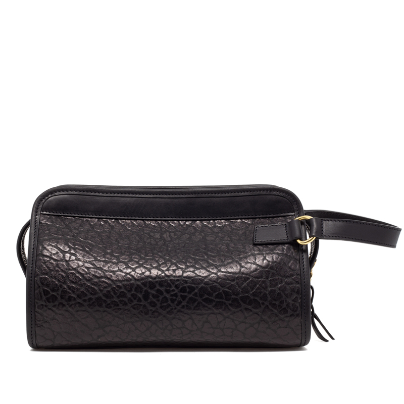 Small Travel Kit in shrunken grain leather